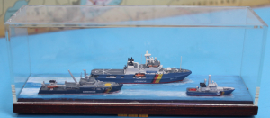 Küstenwache in Vitrine (3 St.) D Albatros ALK-SV 236C - 248 - 248A- bitte separat bestellen